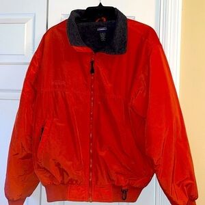 White Sierra Coat orange w/grey Mens/womens SZ Med Puffy orange w/fleece…​